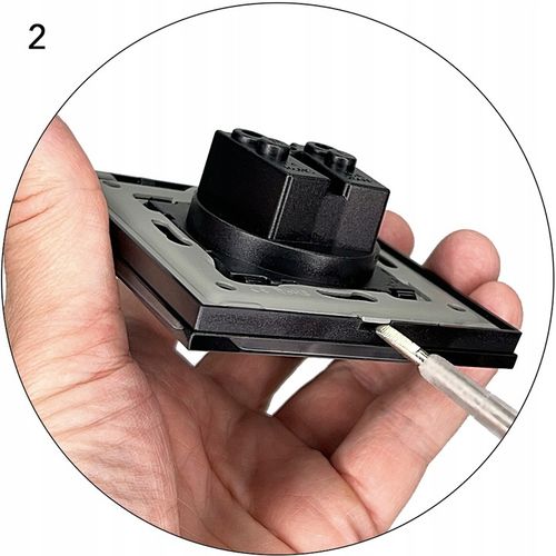 Gniazdo Gniazdko z Bolcem Podwójne Szklane z Uziemieniem Szkło MIUUN na Arena.pl