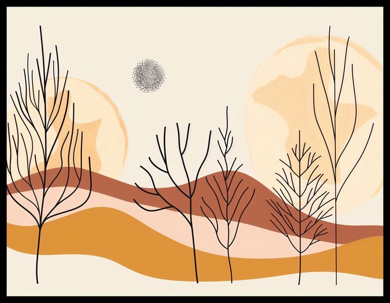 Plakat 65x50cm Wydarta Pustynia zdjęcie 2