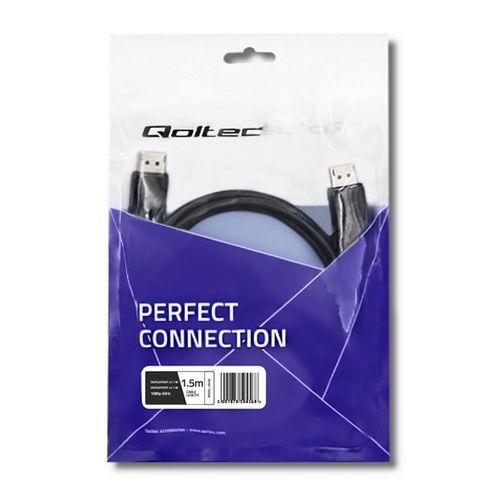 Qoltec DisplayPort v1.1 męski | DisplayPort v1.1 męski | 4K | 1.5m na Arena.pl