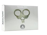 Kajdanki-Śmieszna Zabawka-Kadank- Metallic Handcuffs