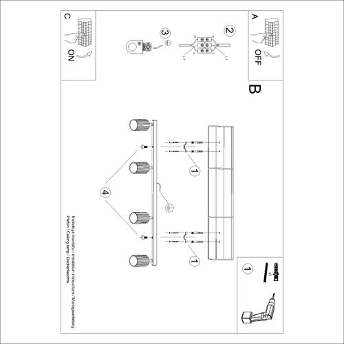 Plafon KARBON 4L taupe na Arena.pl