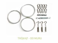 TRÓJKĄT - ZESTAW MONTAŻOWY DO MURU