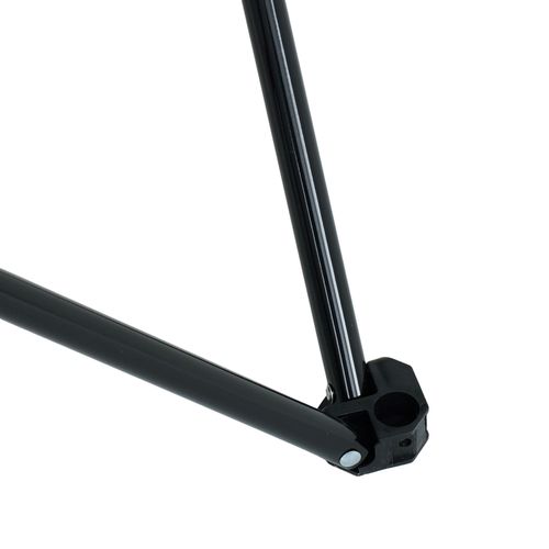 Fotel turystyczny FOTYN składany Czarno - Szary na Arena.pl