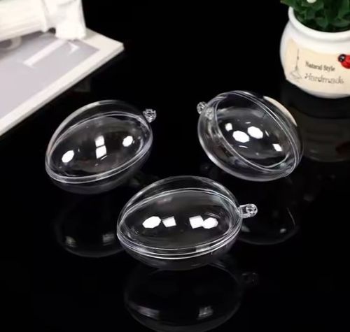 JAJKO AKRYLOWE PRZEŹROCZYSTE JAJKA AKRYLOWE 6CM 10SZT. na Arena.pl