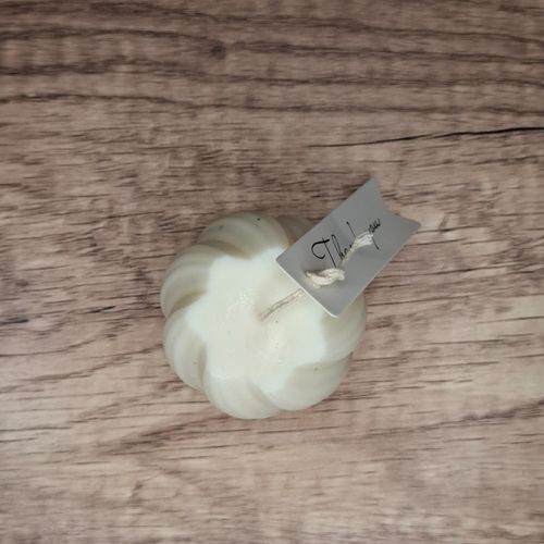 Świeca Dekoracyjna Biała Sojowa Naturalna Ozdobna Prezent Spirala S na Arena.pl