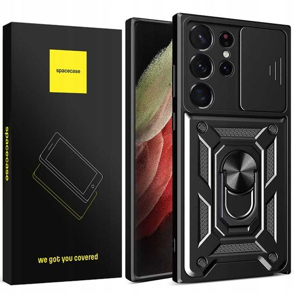 Spacecase Camring Galaxy S23 Ultra Black zdjęcie 1