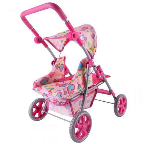 WOOPIE ROYAL Spacerówka Wózek dla Lalek Serca Kolorowe na Arena.pl