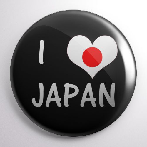 Przypinka I ♥ JAPAN na Arena.pl