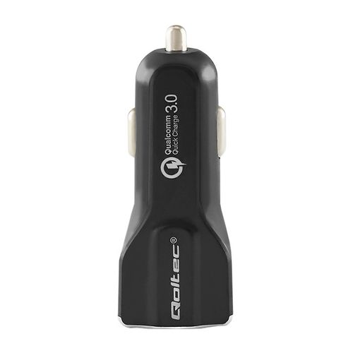 Qoltec Ładowarka samochodowa | Qualcomm QuickCharge 3.0 | 12-24V | 3A | USB na Arena.pl