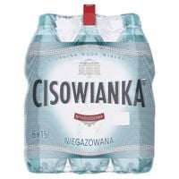 Cisowianka Naturalna woda mineralna niegazowana 1,5 l x 6 sztuk