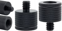 Adapter tuleja redukcja 1/4" na M10 statywowa czarna statyw lampy 20 mm