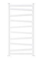 GRZEJNIK DEKORACYJNY ZYGZAK 1190/500 BIAŁY POŁYSK