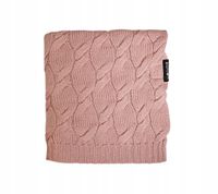 LULLALOVE KOCYK Z WEŁNY MERINO 80X100 PREMIUM PIWONIA