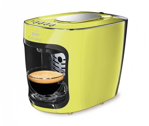 Tchibo Ekspres kapsułkowy Cafissimo MINI limonkowy na Arena.pl