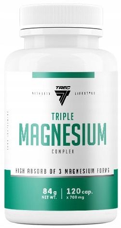 TREC TRIPLE MAGNESIUM COMPLEX 120k MAGNEZ 3 FORMY na Arena.pl