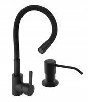 Kuchenna FLEXI BLACK giętka Elastyczna + dozownik