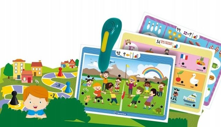 MÓWIĄCE PIÓRO 1000 PYTAŃ GRA EDUKACYJNA CLEMENTONI zdjęcie 12