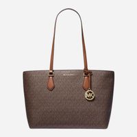 Michael Kors torebka shopper syntetyk brązowy