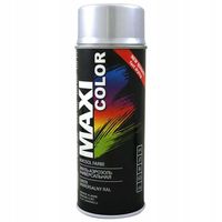 lakier akrylowy srebrny połysk ral9006 maxi color 400ml motip