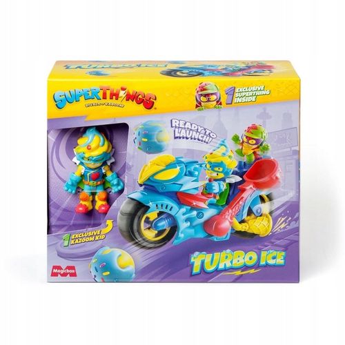 Super Zings Superthings Turbo Ice Pojazd Figurki Kazoom Kid Mad Cone na Arena.pl
