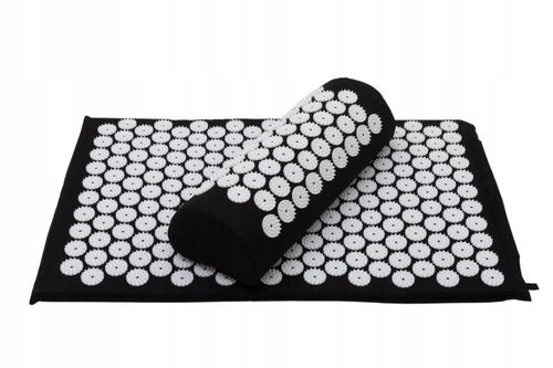 MATA DO AKUPRESURY CZARNA + PODUSZKA na Arena.pl