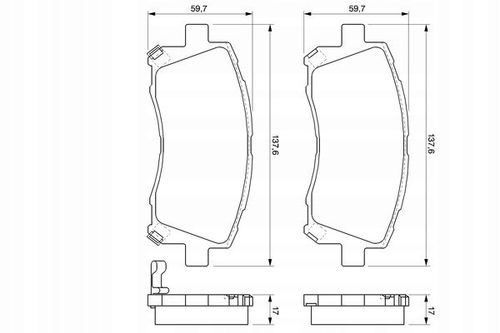 KLOCKI HAM SUBARU LEGACY 03- na Arena.pl