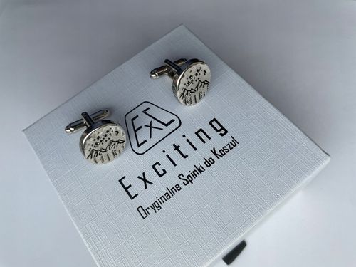 Spinki do mankietów EXC Góry Tatry Sudety Karpaty Duch Gór Ratownika GOPR na Arena.pl