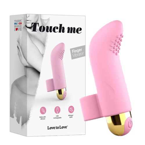 masażer łechtaczki touch me finger vibrator pink na Arena.pl