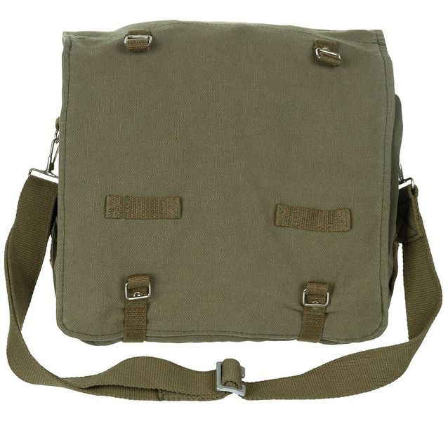 Duża torba BW na ramię oliwkowa stonewashed zdjęcie 1