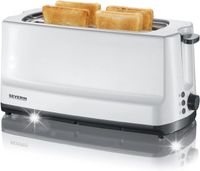 SEVERIN AT 2234 toster biały 1400 W, wbudowany ruszt, 4 tosty