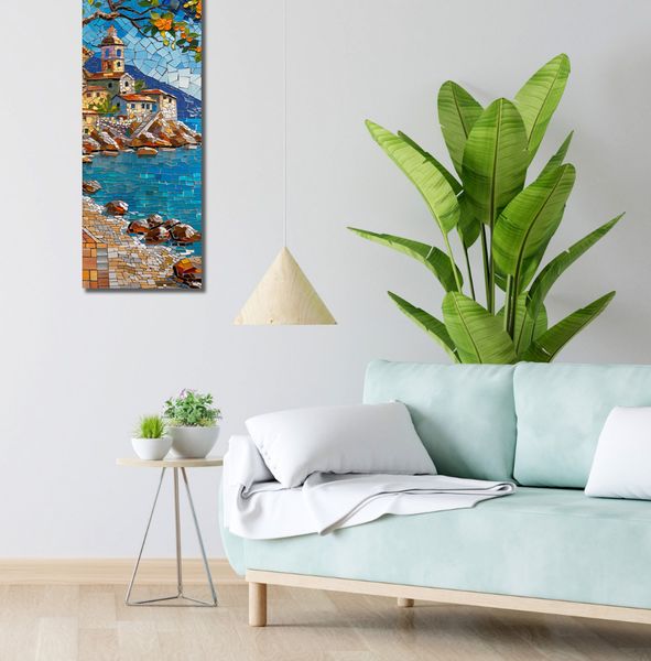 Obraz 30x90cm Mozaikowa Układanka zdjęcie 2