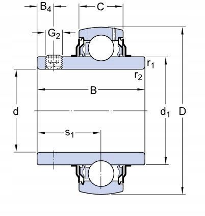 Łożysko samonastawne FAG UC 207 na Arena.pl