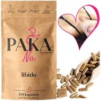 NA LIBIDO dla kobiet NA POŻĄDANIE naturalne kapsułki SEX 100szt Paka Natury