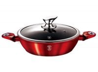 garnek granitowy 32cm berlinger haus red metallic line bh-1264