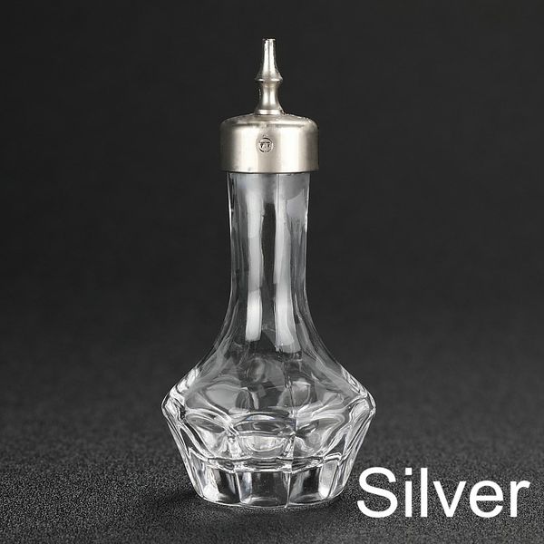 Butelka Do Likieru - Szklana - 50 ml - KOKTAJL BAR Srebrny zdjęcie 1