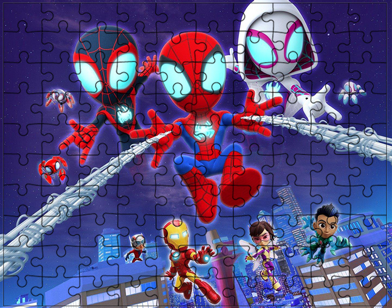 Puzzle Spidey i Przyjaciele zdjęcie 1