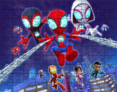 Puzzle Spidey i Przyjaciele