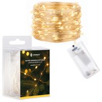 Lampki choinkowe 20 LED druciki mikro na baterie