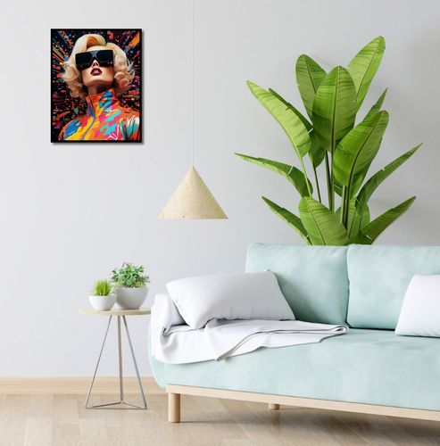 Plakat 40x50cm Retro Futuryzm na Arena.pl