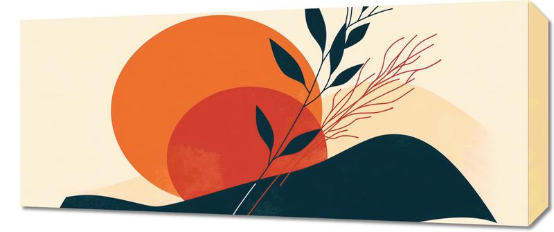 Obraz 70x30cm Zmierzch w Ciszy zdjęcie 1