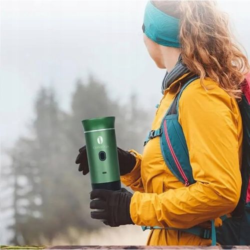 Przenośny Ekspres do Kawy Mielonej Kapsułek New Line Edition 2025 Zielony na Arena.pl