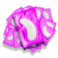 100szt Płatki pod oczy do przedłużania rzęs Fiolet