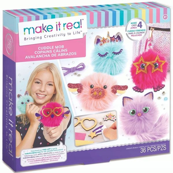ZESTAW DO TWORZENIA BRELOCZKÓW MASKOTKI PUSZYSTE zdjęcie 1