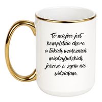 Duży Biało-Złoty 450 ml