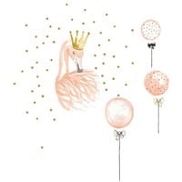 Naklejki Na Ścianę Flaming Balony Szafę Meble Szybę Lustro Dla Dzieci Pokój