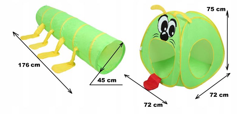 Namiot Stonoga Zestaw 2W1 Iplay zdjęcie 5