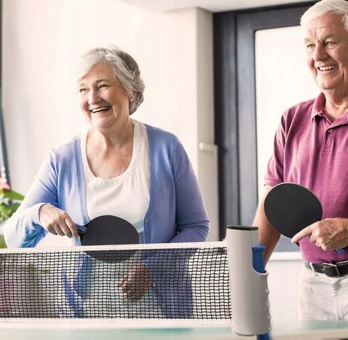 ZESTAW RAKIETEK DO TENISA STOŁOWEGO Z SIATKĄ + 3 PIŁKI DO PING PONGA na Arena.pl