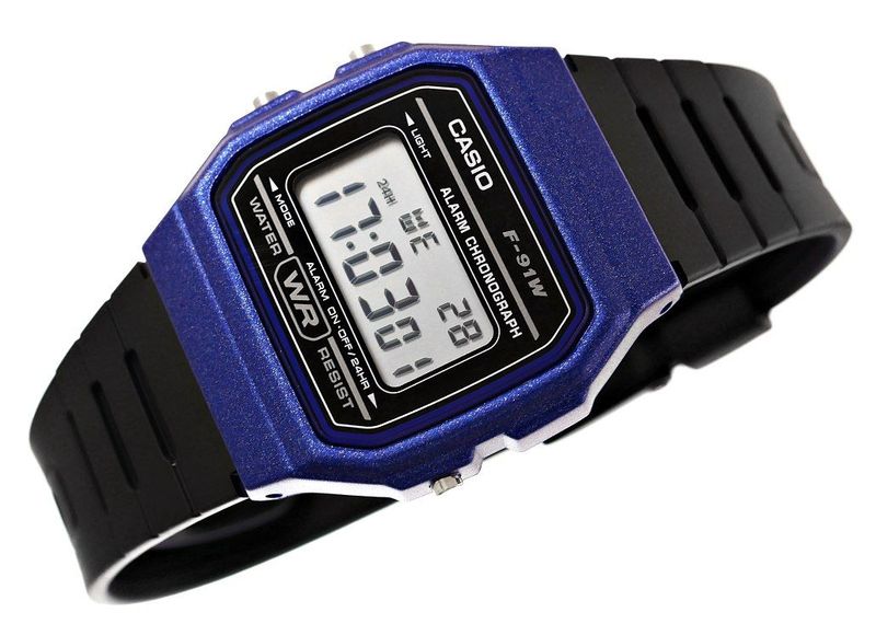 Zegarek Męski CASIO F-91WM-2ADF zdjęcie 2