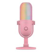 razer seiren v3 chroma gaming microphone - quartz