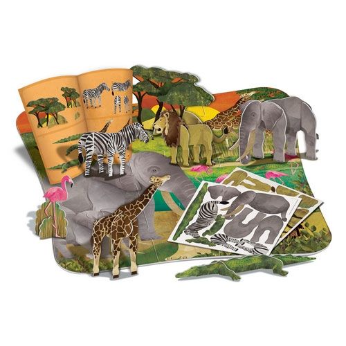 Puzzle 3D - Safari na Arena.pl